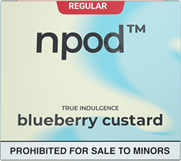 npod blueberry custard