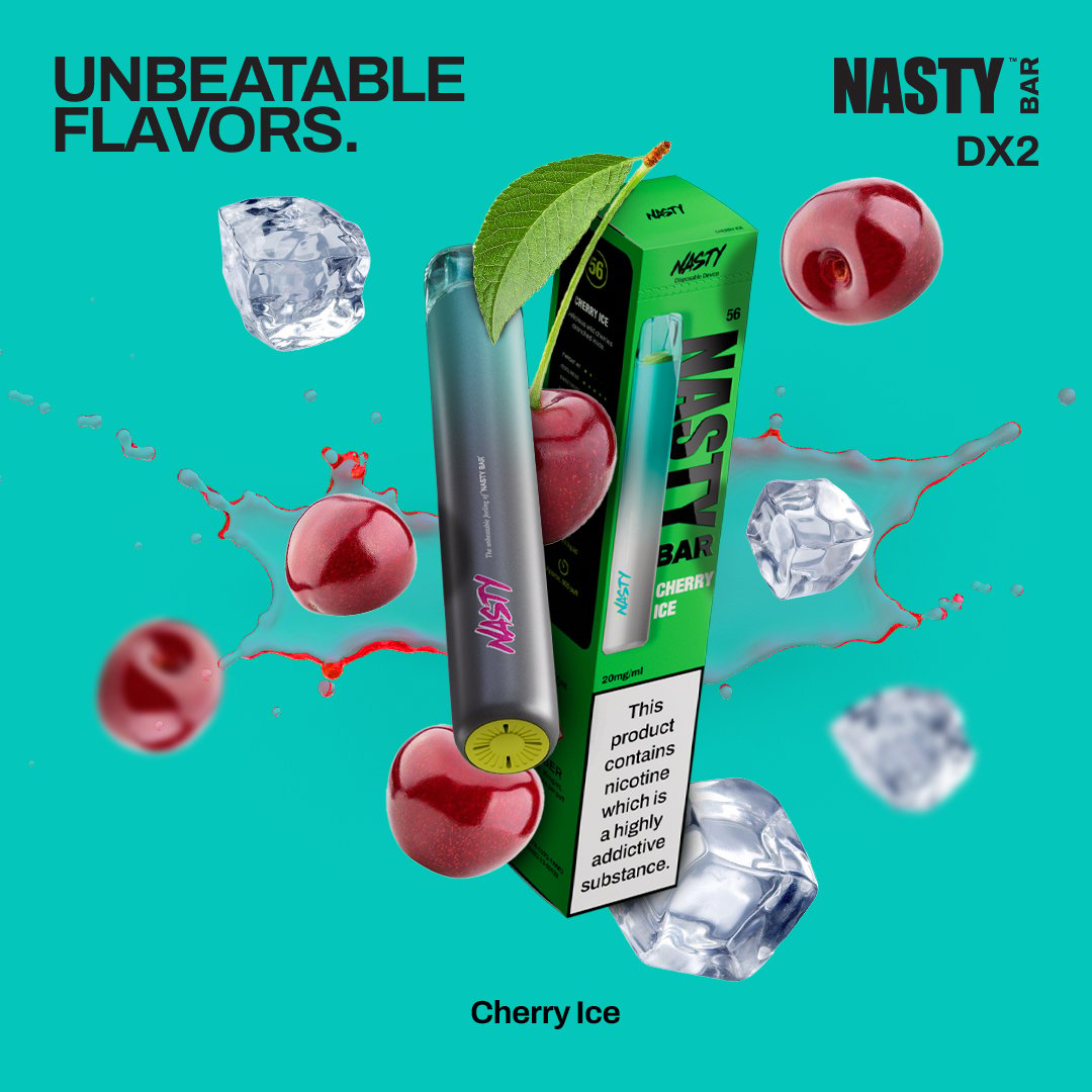 Cherry Ice - Nasty DX2 | NCIG.store