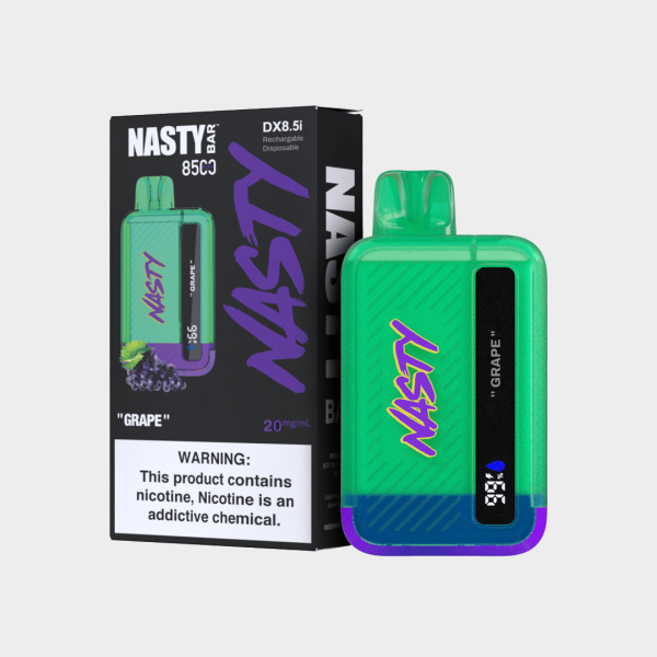 Nasty Bar DX8.5Ki - Grape Disposable Vape