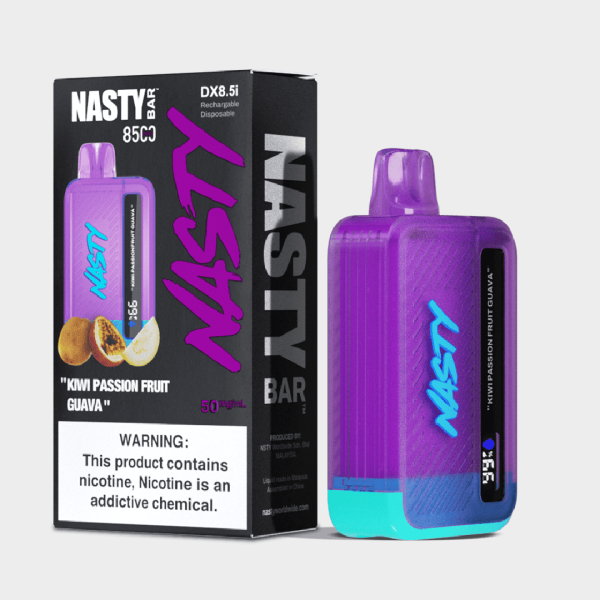 Nasty Bar DX8.5Ki - Kiwi Passion Fruit Guava Disposable Vape