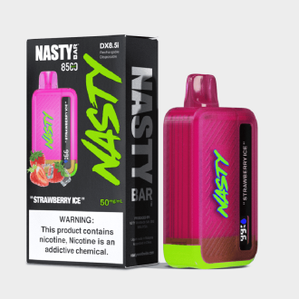 Nasty Bar DX8.5Ki - Strawberry Ice Disposable Vape 
